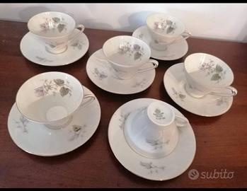 Tazzine da tè kronister bavaria con piattino