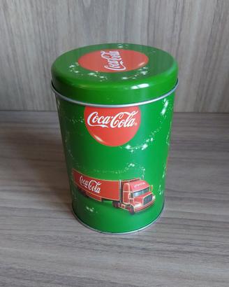 Barattolo Coca‑Cola NUOVO con camion natalizio