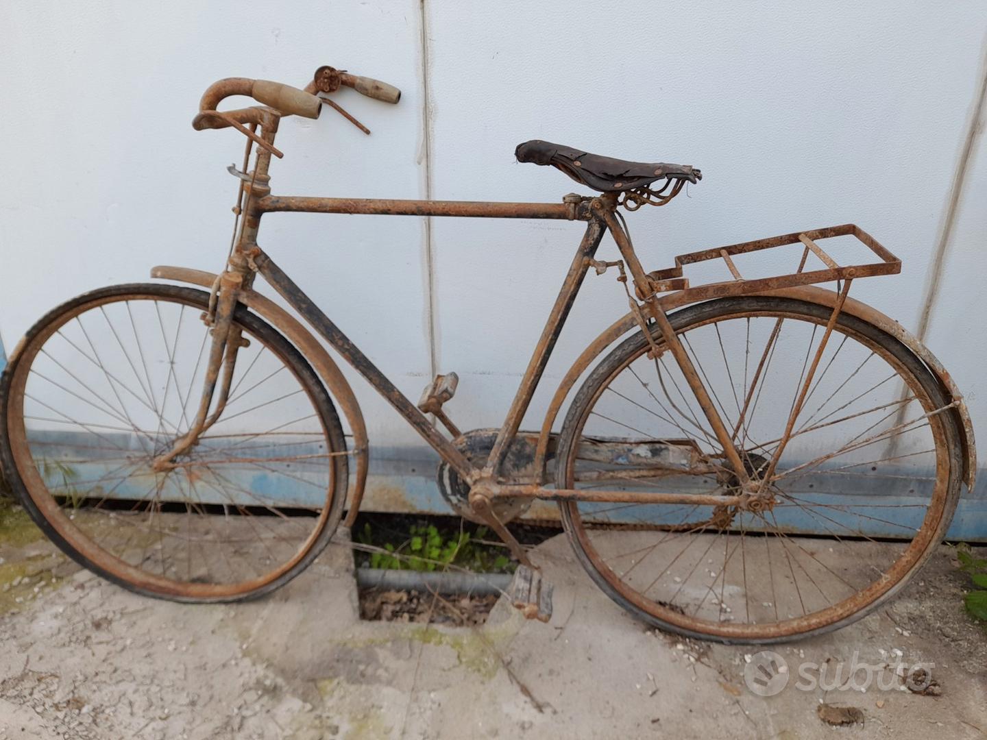 Bicicletta da uomo anni 40 freni bacchetta Biciclette In vendita