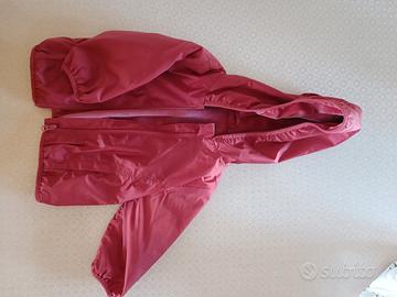 Giubbotto invernale in pile 3/6 Fagottino rosso.