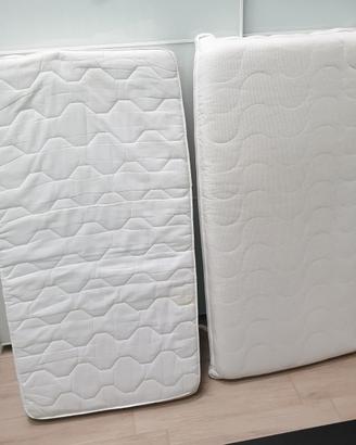 Coppia materassi da lettino Ikea in puro cotone