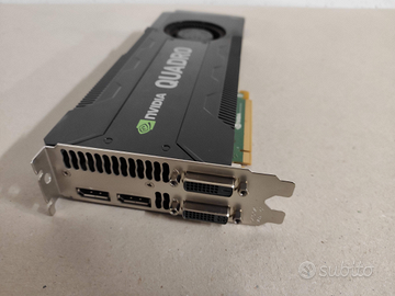 Scheda Video GPU Nvidia Quadro K5000