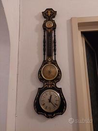 Stazione barometrica termometro vintage circa degl