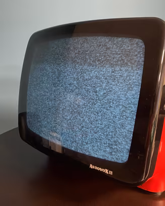 Televisore Vintage Autovox Linea 1 Funzionante