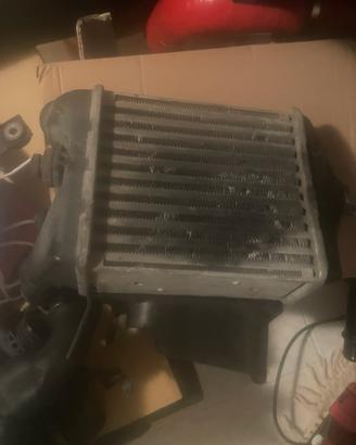 Radiatori originali con supporto 500 abarth