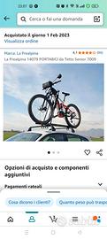 Portabici tetto laPrealpina