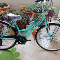 bicicletta da donna usata in acciaio 