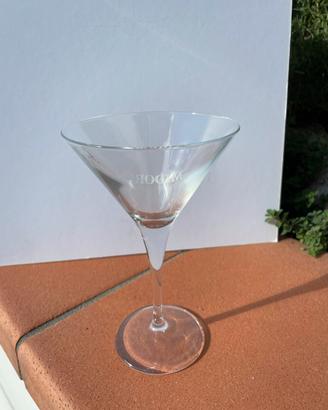 BICCHIERI COCKTAIL COPPE Y VETRO MIDORI NUOVE