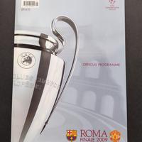 Programma finale UEFA CHAMPIONS LEAGUE ROMA 2009 
