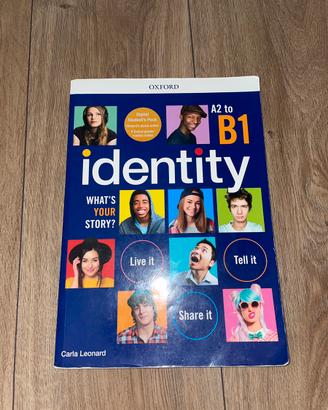 libro di inglese Identity/ A2 to B1 Oxford