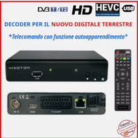 Ricevitore Digitale terrestre DVB-T2 Nuovo