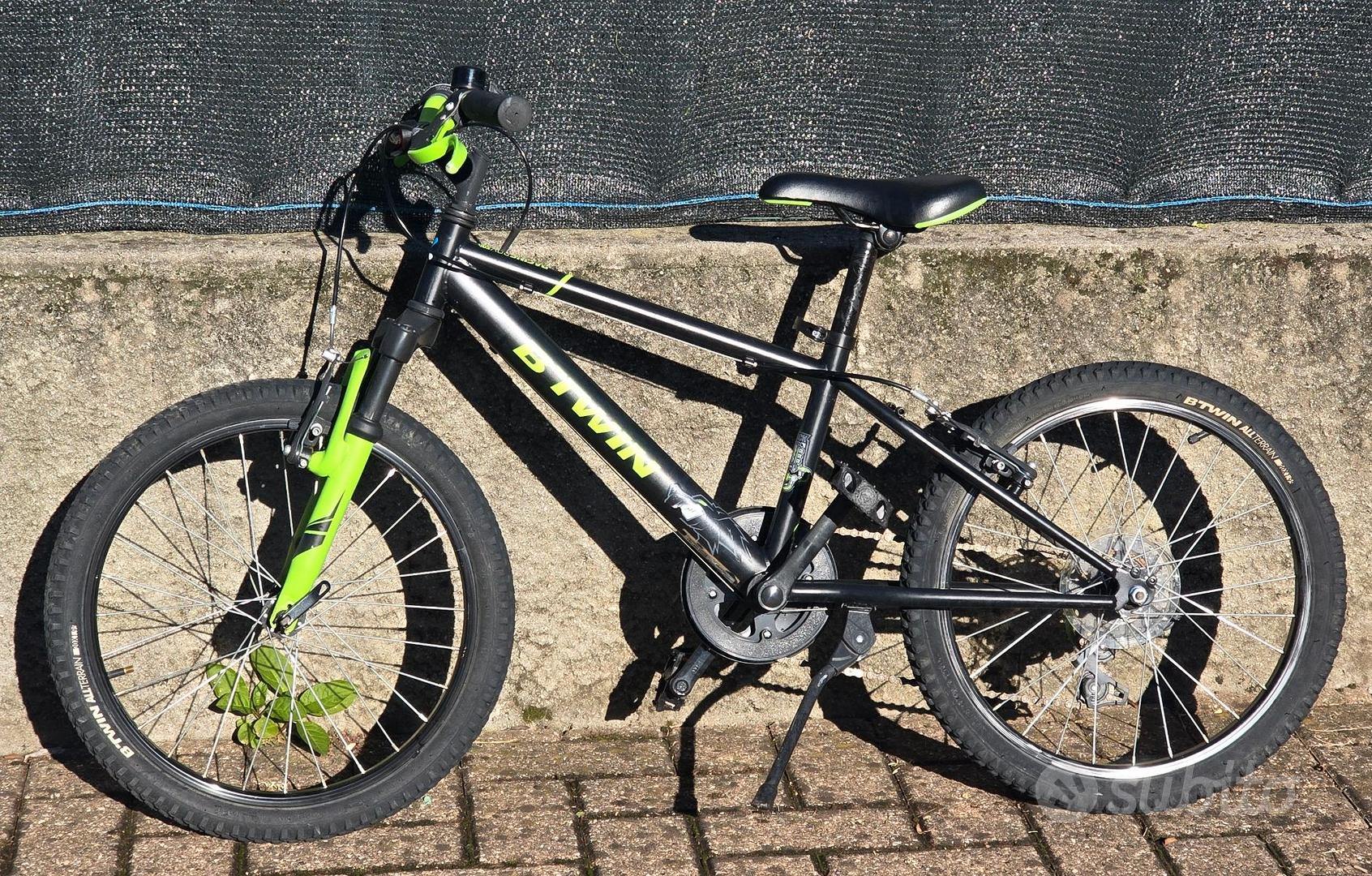 Bici Bambino Bicicletta Btwin Nera Bici 20