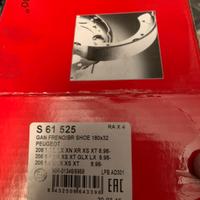 2 ganasce brembo per peugeot 206