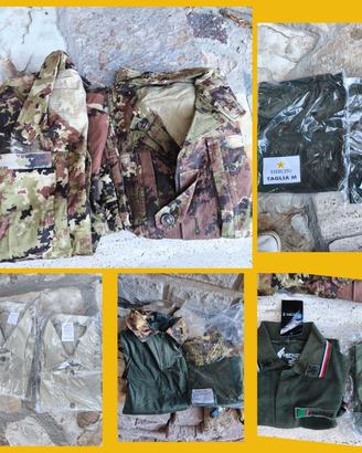Splendido kit di articoli militari originali