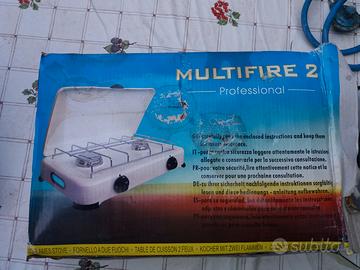 Cucina due fuochi da campeggio