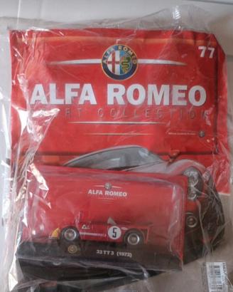 modellino alfa romeo da collezione  33 TT 3.1972