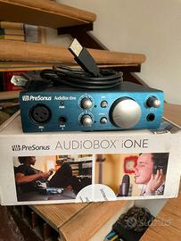 scheda audio PreSonus AudioBox iOne+PreSonus Tube