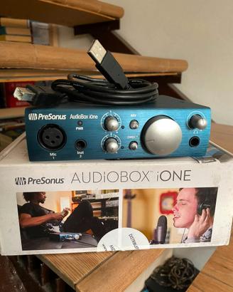 scheda audio PreSonus AudioBox iOne+PreSonus Tube
