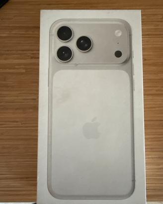 Iphone 17 pro max nuovo da attivare 256 giga