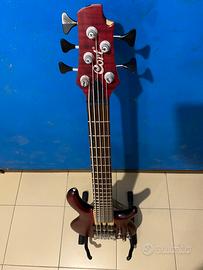 Elettrico Cort Artisan A5 Plus FMMH 5 corde