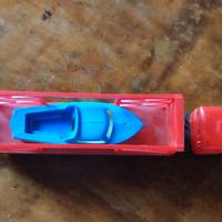 Camion Lima vintage con motoscafo scala 1:87