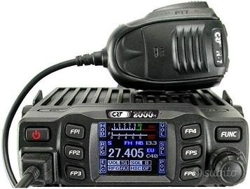 RADIO CB CRT 2000 AM 8W FM 15W DA 25 A 30 MHz