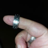 anello in acciaio uomo 