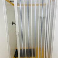 Box doccia parete in pvc a soffietto