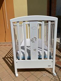 lettino Foppapedretti Babyfly con materasso