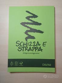 Blocco Schizza e Strappa Favini A4 150 fogli