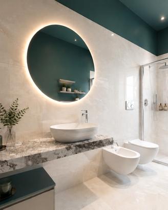 Render 3D fotorealistici per bagno, casa ecc…