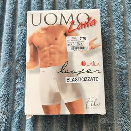 boxer uomo in filo di scozia 