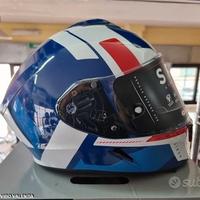 Casco integrale airoh spark shogun blue red gloss