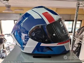 Casco integrale airoh spark shogun blue red gloss