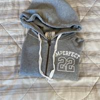 Felpa grigia Imperfect tg. xs