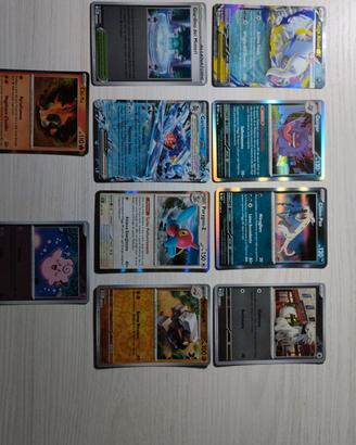 10 carte Pokemon 