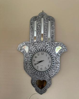 Orologio muro mano di fatima
