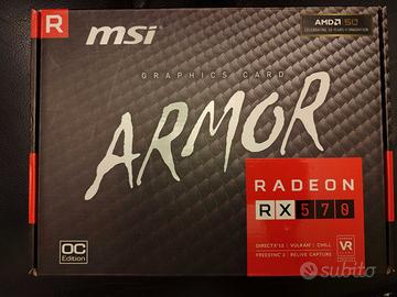 MSI Radeon RX 570 ARMOR - Scheda grafica 8 GB OC