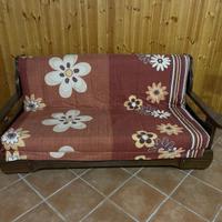 Divano letto rustico