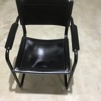 Sedie in pelle coppia