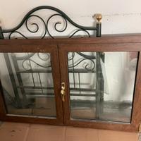 Finestra in alluminio preverniciato SEMINUOVA