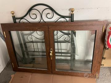 Finestra in alluminio preverniciato SEMINUOVA