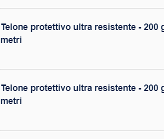 Teloni impermeabili