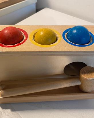 Palle di legno da inserire e far rotolare