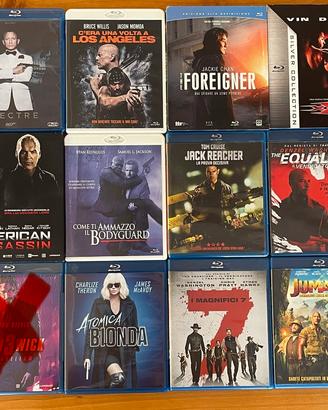 blu ray azione misti (18pz)