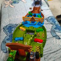 Hot Wheels Monster Trucks F22 Tvd Playset