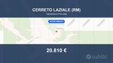 Immobile in asta di 54 m² a Cerreto Laziale