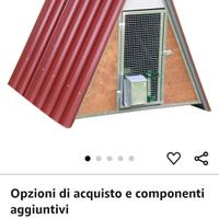 pollaio di 1 anno usato ferranti con cova raccolta