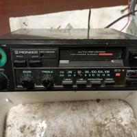 tre autoradio Pioneer del 1986/1987/1988 x ricambi