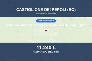 Immobile in asta di 70 m² a Castiglione dei Pepoli